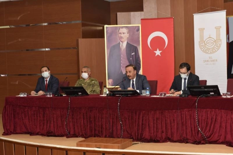 Şanlıurfa’da yeni süreçte uygulanacak temel usul ve esasları belirlendi
