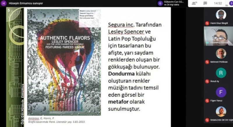 DPÜ’de ’Görsel İletişimde Metafor Kavramı ve Türleri’ konulu seminer
