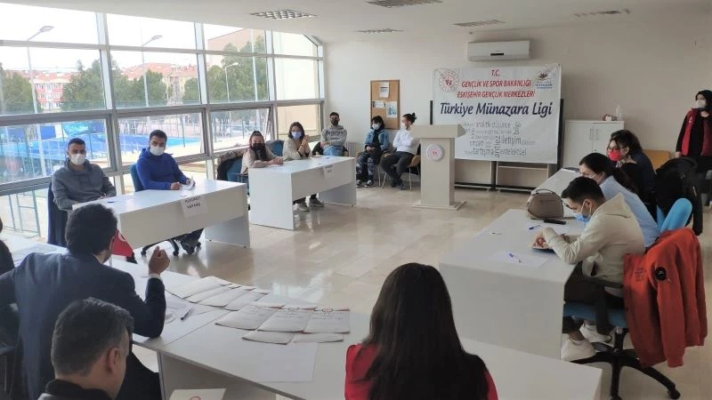 Eskişehir Gençlik Hizmetleri, Münazara Ligi İl Finalini gerçekleştirdi
