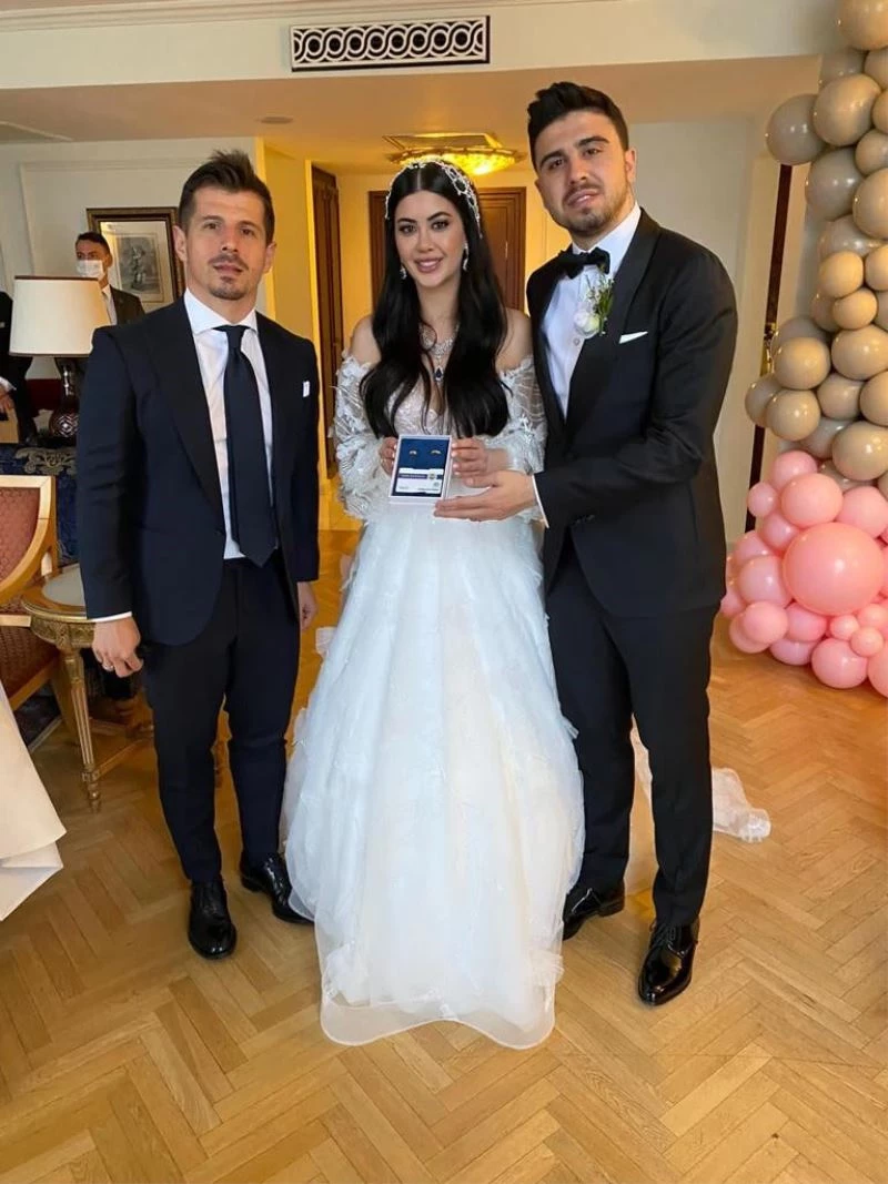 Ozan Tufan hayatını Rojin Haspolat ile birleştirdi