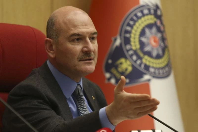 Bakan Soylu, 81 ilin emniyet müdürleriyle video konferansla bir araya geldi
