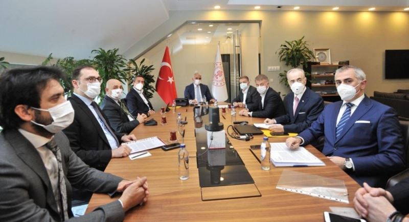 Kulüpler Birliği, Kültür ve Turizm Bakanı Mehmet Nuri Ersoy ile görüştü
