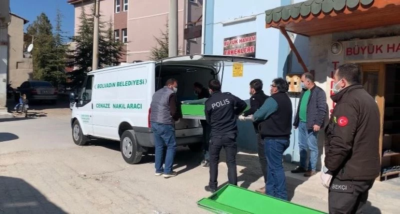 İşe başlayacağı hamamda kalmaya başlayan şahıs ölü bulundu
