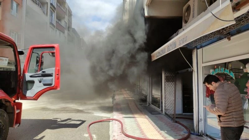 Pasajda çıkan yangın korkuttu
