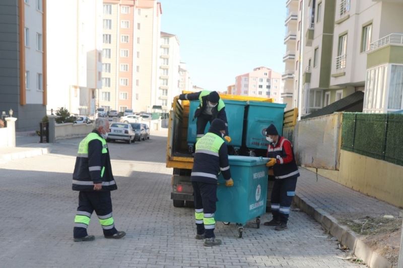 Nevşehir’de 300 çöp konteynerinin dağıtımı tamamlandı
