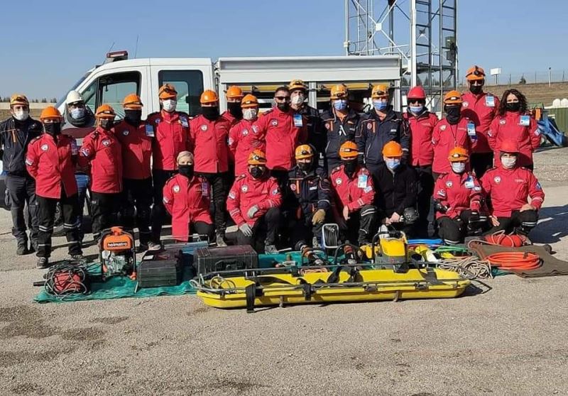 Tamga Uluslararası Arama ve Kurtarma Ankara Genel Merkez Eğitimi tamamlandı
