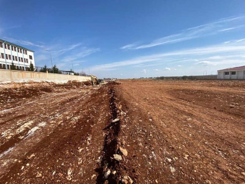 Eğil’de yapılacak olan stadyumunda çalışmalar devam ediyor
