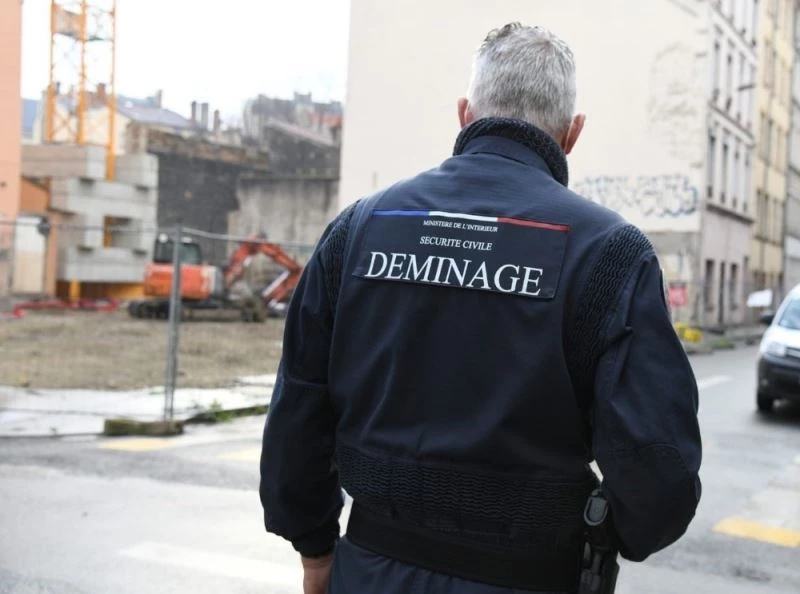 Lyon’da 2. Dünya Savaşı’nda kalma bomba bulundu
