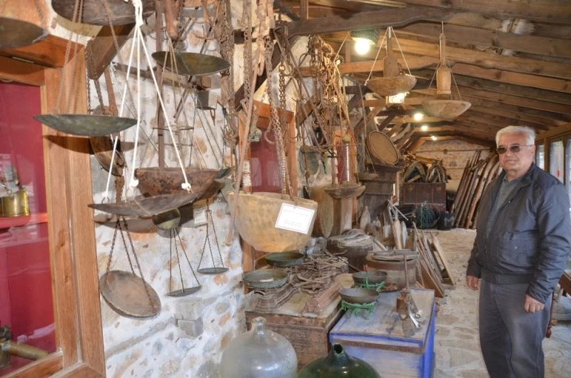 43 yılda topladığı 7 binden fazla materyalle Türk Folklor Müzesi açtı
