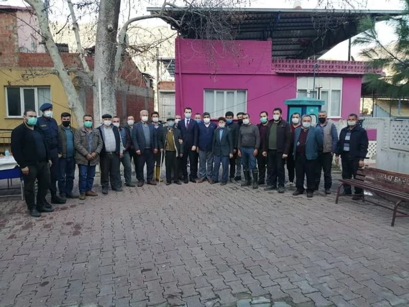 Kaymakam Alpay mahalle ziyaretlerini sürdürüyor
