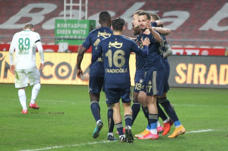 Süper Lig: Konyaspor: 0 - Fenerbahçe: 3 (Maç sonucu)

