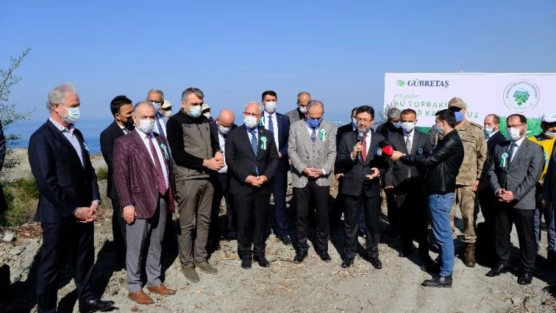 GÜBRETAŞ’tan 69’uncu yıl anısına İskenderun’a Hatıra Ormanı
