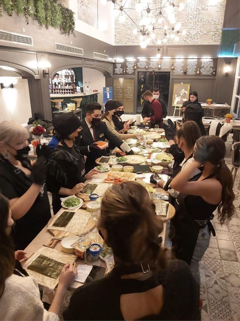 Balık şehri Trabzon’da ilk “Sushi Workshop” ilgi çekti
