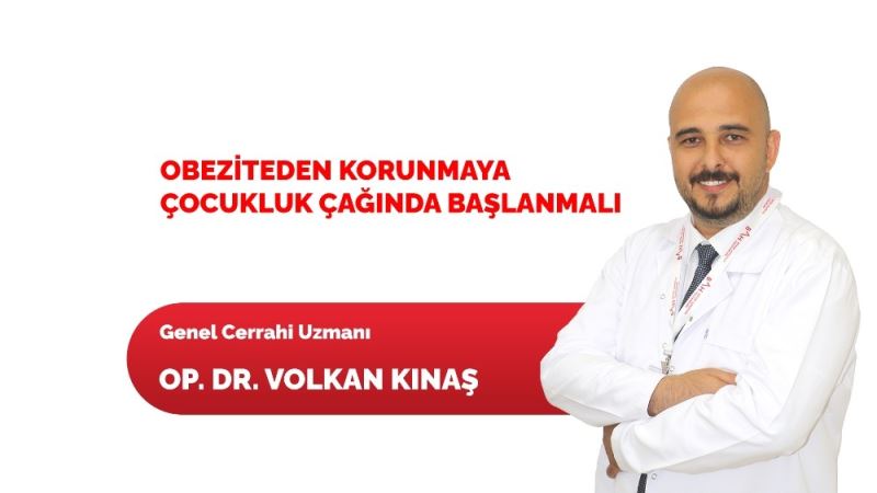 Obeziteden korunmaya çocukluk çağından başlanmalı
