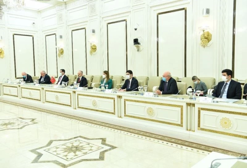 Azerbaycan Milli Meclis Başkanı Gafarova, TBMM Dışişleri Komisyonu Başkanı Kılıç ile görüştü
