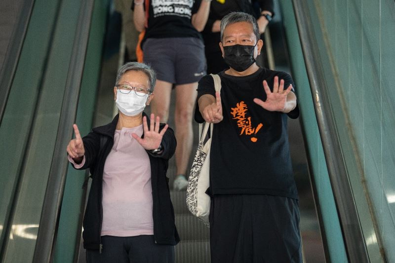 Hong Kong’da 7 muhalif, 2019’da yasa dışı protestoları organize etmekten suçlu bulundu
