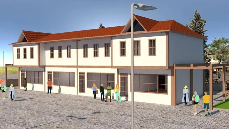 Çarşı projesi tamamlanmadan 16 işyerinin tamamı kiraya verildi
