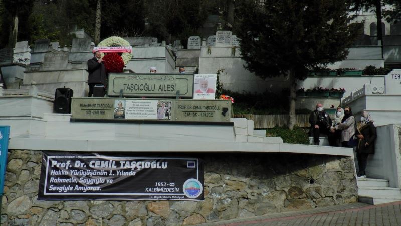 “Hocaların Hocası” Cemil Taşçıoğlu vefatının 1. yıl dönümünde kabri başında anıldı
