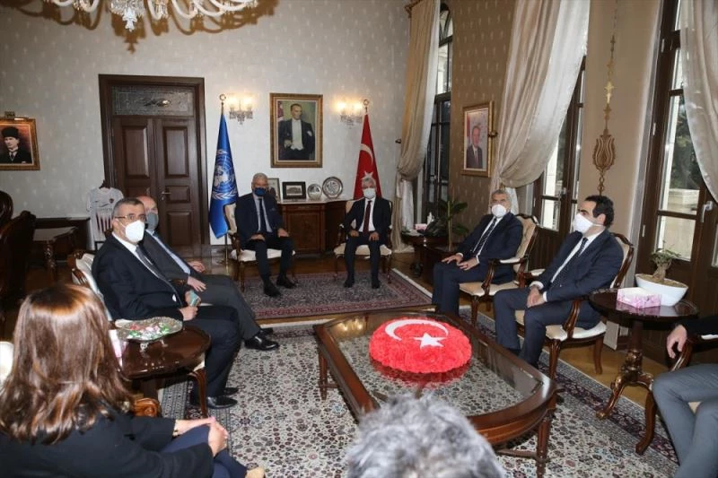 BM 75. Genel Kurul Başkanı Volkan Bozkır, Hatay Valiliğini ziyaret etti