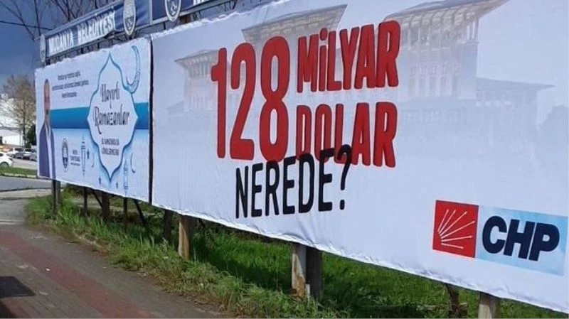 CHP’nin afişine soruşturma
