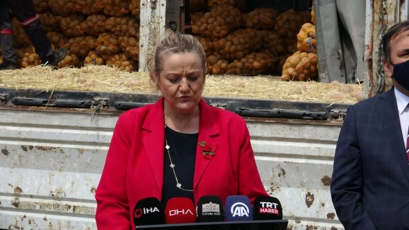 TMO tarafından çiftçiden satın alınan ürünler İstanbul’da dağıtılmaya başlandı
