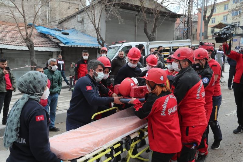 ŞAHKUT’tan gerçeği aratmayan deprem tatbikatı
