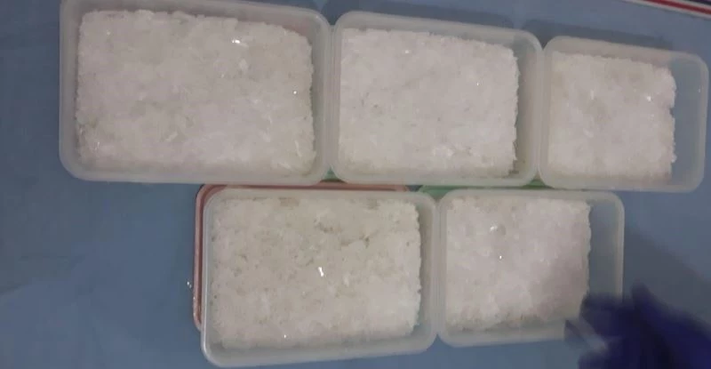 Başkale’de 6 kilo 427 gram metamfetamin ele geçirildi
