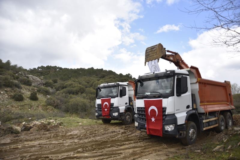 Karacaören Göleti’nin yapımına başlandı
