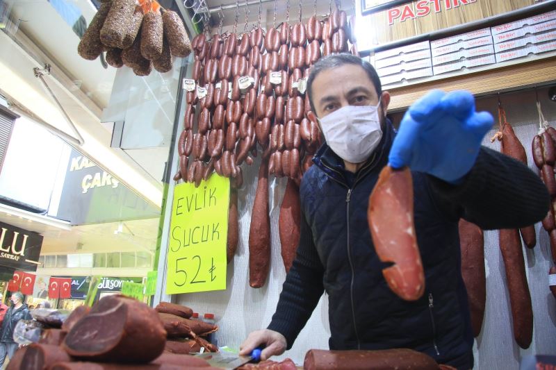 Kayseri’de pastırmacılarda ’Ramazan’ yoğunluğu
