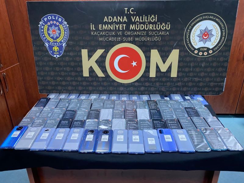 Adana’da kaçakçılık operasyonu
