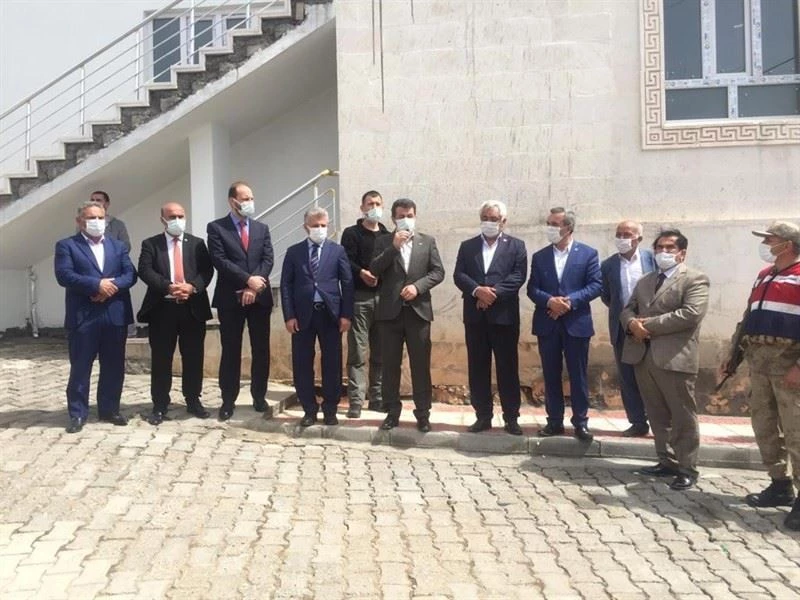 Kaymakam Şekerci, Gercüş’te cami açılışına katıldı
