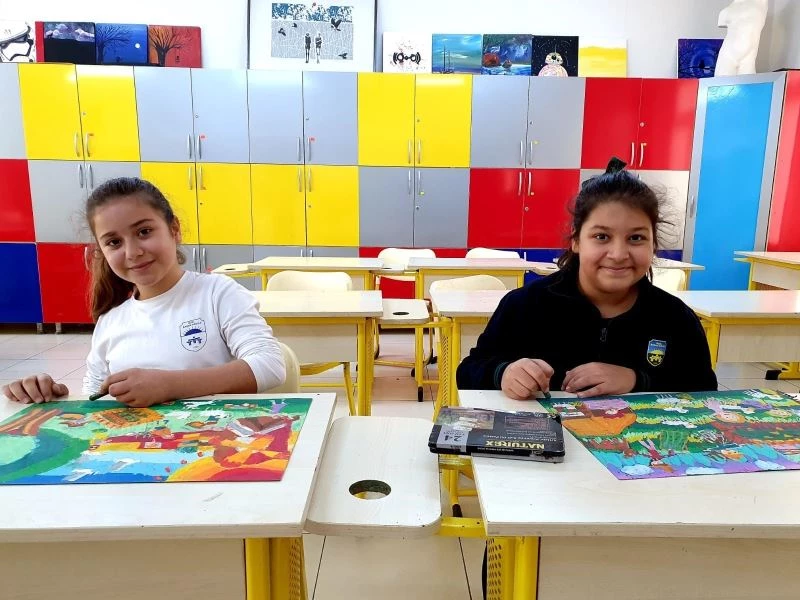 Altın Fırça Resim Yarışması’nda yılın okulu Başak Koleji oldu
