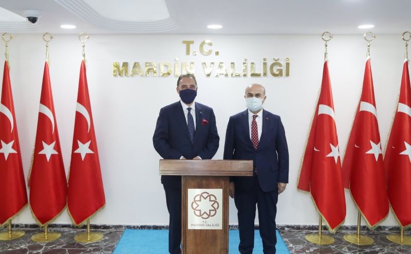 Cezayir’in Ankara Büyükelçisi’nden Vali Demirtaş’a ziyaret
