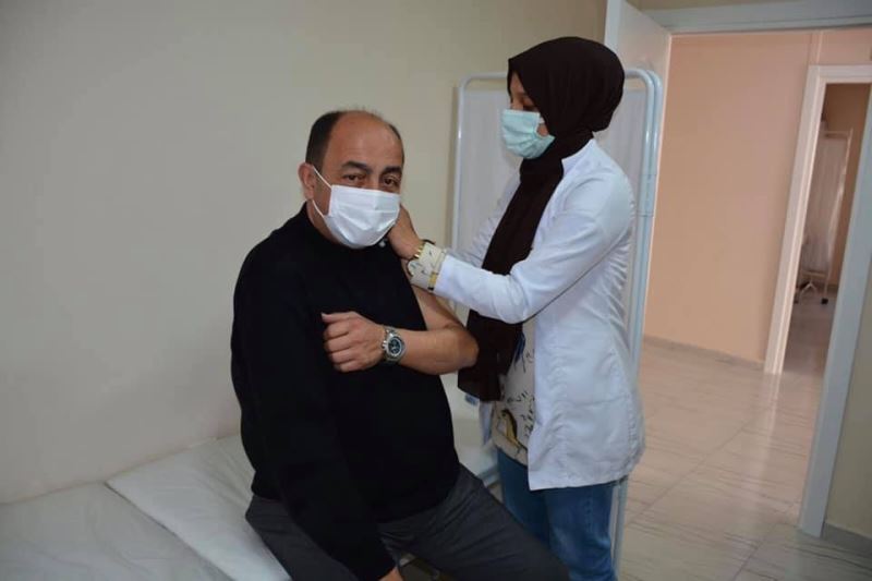 Başkan Demirtaş, 2’nci doz aşısını oldu
