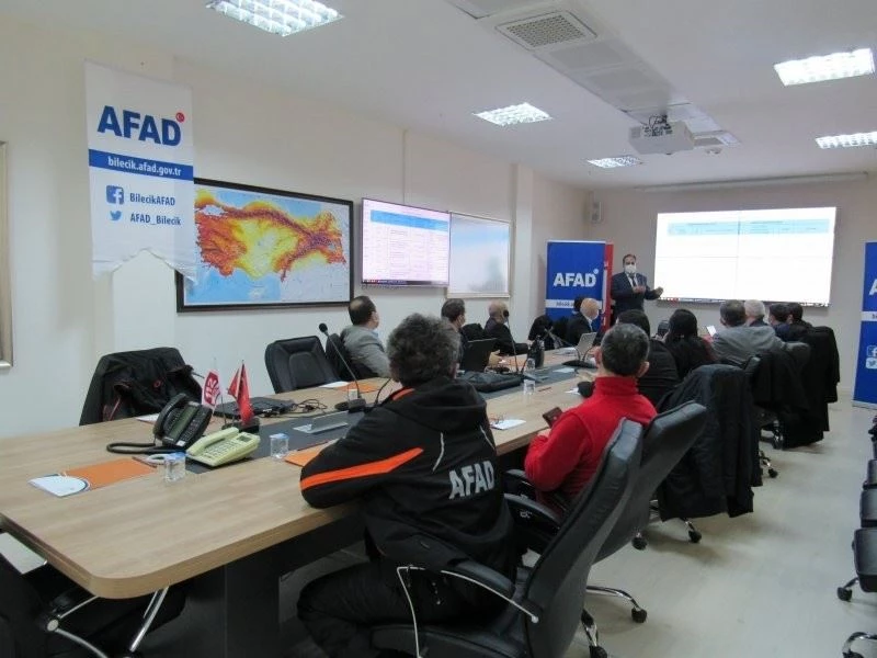 Bilecik AFAD Bursa Bölgesel Masabaşı Tatbikatına katıldı
