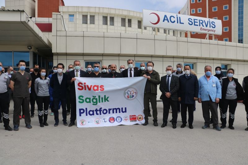 Sivas Sağlık Platformu’mdan saldırganlara tepki
