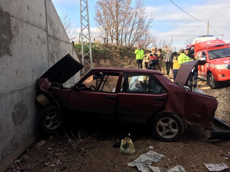 Malatya’da trafik kazası: 2 yaralı
