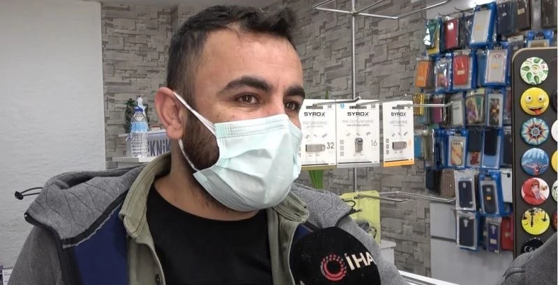 (Özel) Hırsızın müthiş el çabukluğu....10 saniyede açtı, 2 dakikada 100 bin liralık telefonu çaldı
