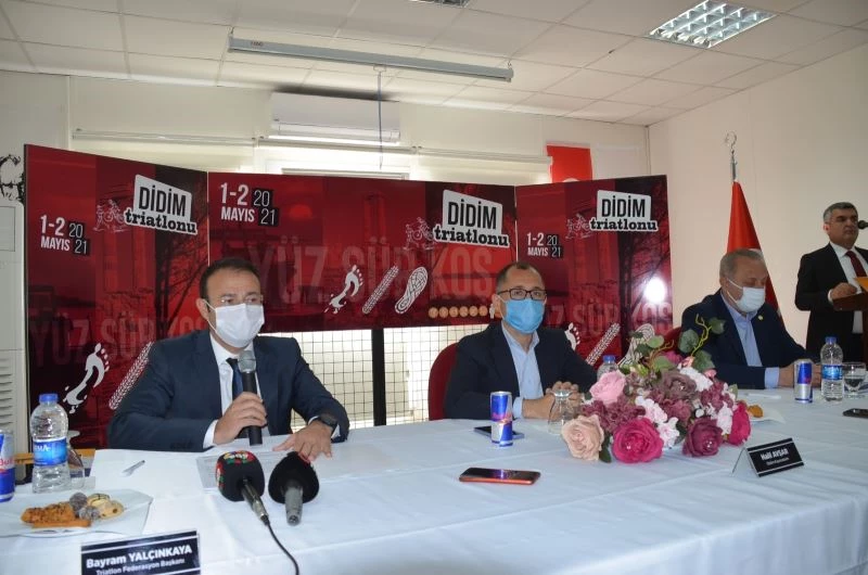 “Didim Triatlon Türkiye Kupası” yarışlarının tanıtımı yapıldı
