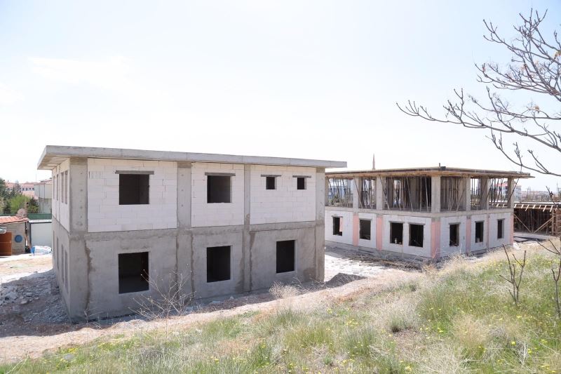 Aksaray’da Sevgi Evleri projesi hızla yükseliyor
