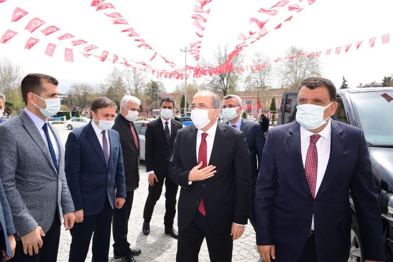 Milli Savunma Bakan Yardımcısı Alpay, Başkan Gürkan’ı ziyaret etti
