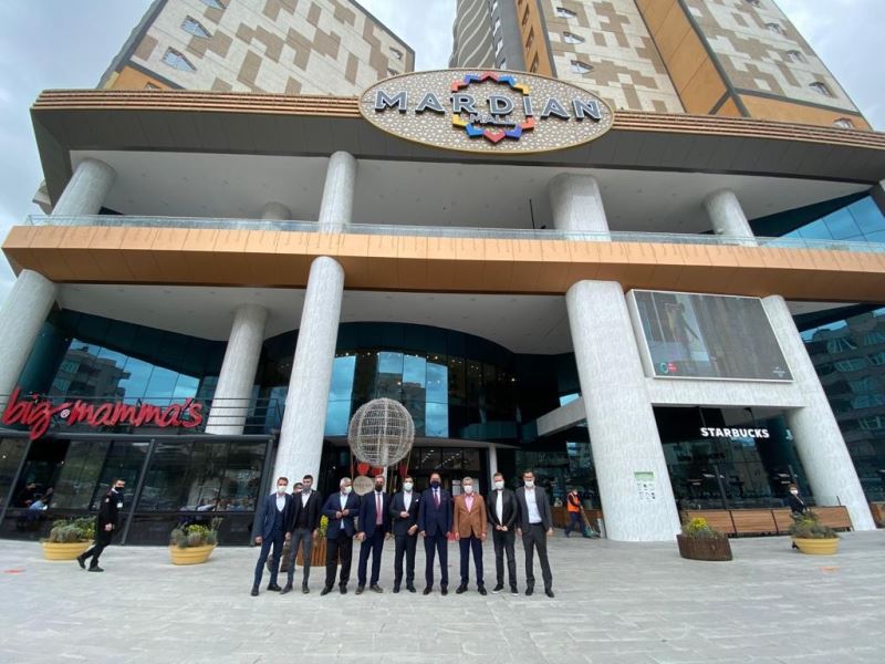 Cezayir’in Ankara Büyükelçisi Mourad Adjabi Mardian Mall Alışveriş Merkezi yönetimini ziyaret etti
