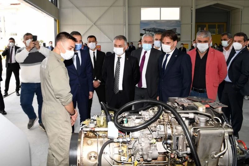 Aksu Meslek Lisesi’ne ATSO’dan Uçak Bakım Hangarı

