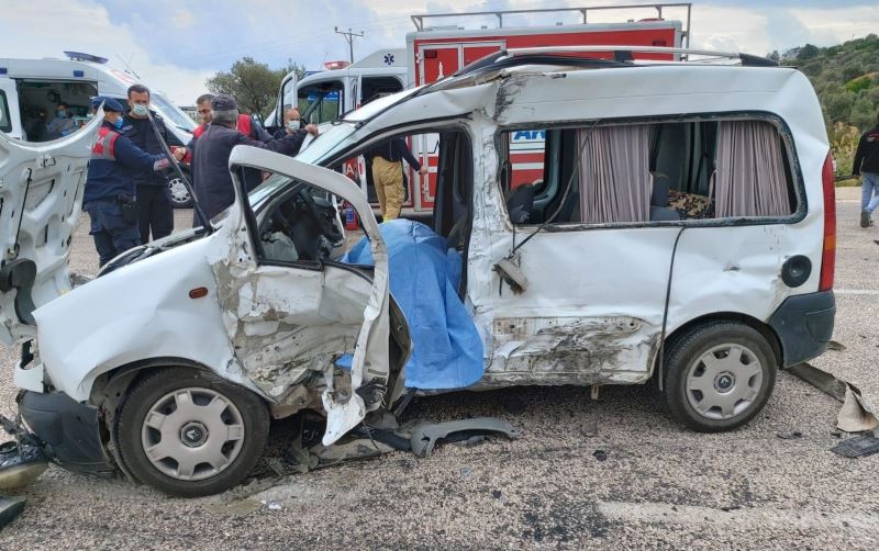 İzmir’de trafik kazası: 1 ölü
