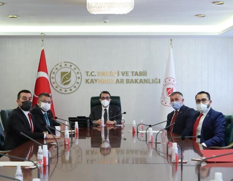 AK Parti İl Başkanı Yıldırım’dan Bakan Dönmez’e ziyaret

