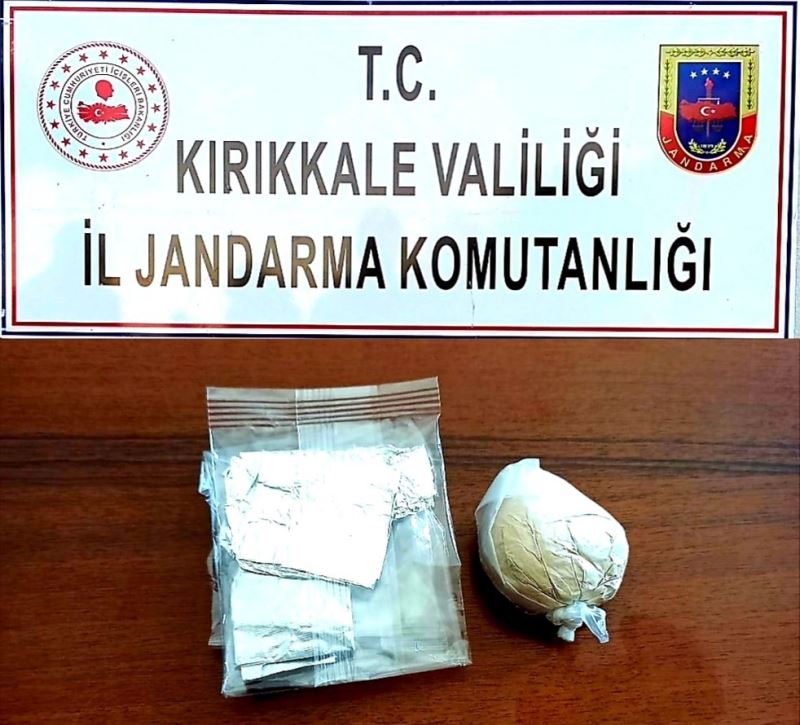 Kırıkkale’de 40 gram eroin ele geçirildi
