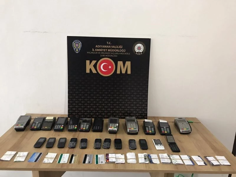 Polisten pos tefecilerine operasyon
