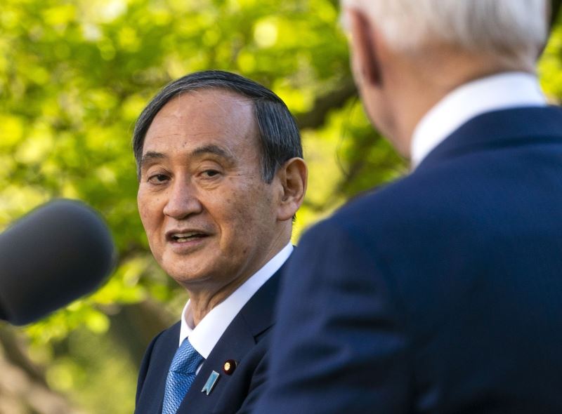 Biden, ilk yüz yüze görüşmesini Japonya Başbakanı Suga ile gerçekleştirdi
