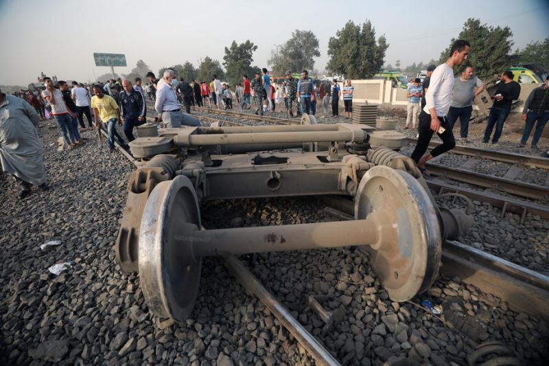 Mısır’daki tren kazasında ölü sayısı 11’e yükseldi
