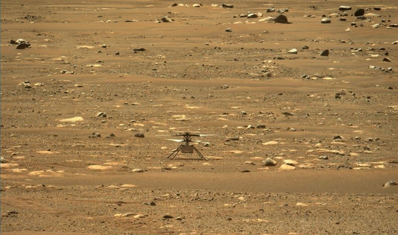 NASA’nın Mars helikopteri Ingenuity ilk uçuşunu yarın gerçekleştirebilir
